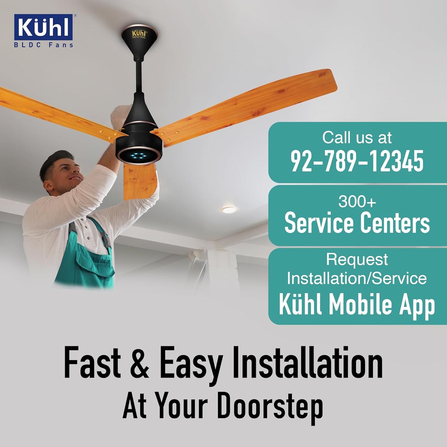 KUHL Arctis A8 1200mm BLDC Ceiling Fan