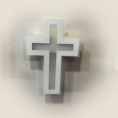 Jesus Cross LED Wall Lamp – Modern Spiritual Wall Light for Entrance & Home Decor
