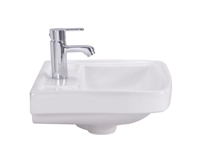 CERA Cadis Wall hung Wash basin - White