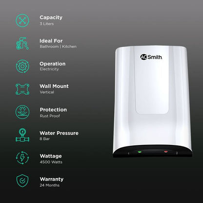AO Smith MiniBot® 3L Instant Water Heater