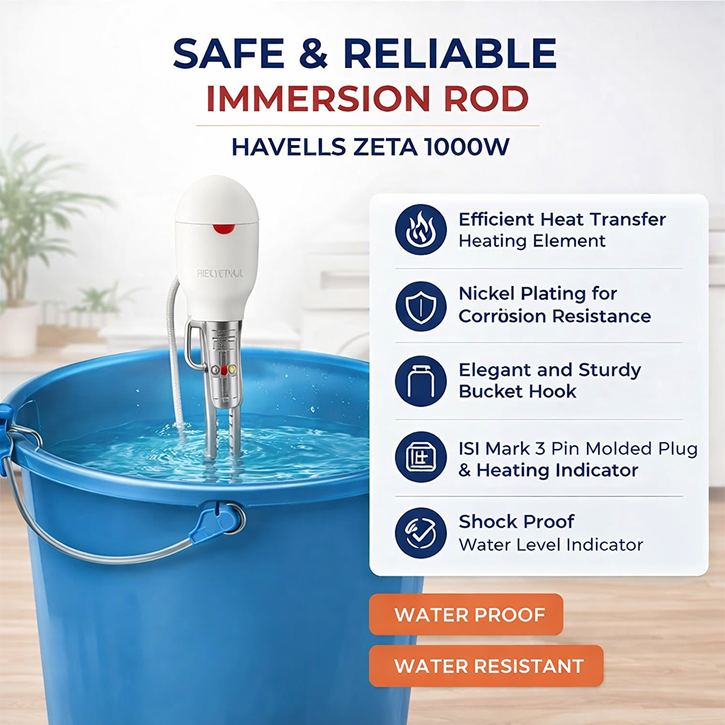 Havells Immersion Rod 1000W