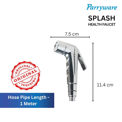 Parryware Splash Health Faucet ABS Chrome Finish  with Hose & Hook