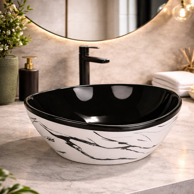 Clayware VEGAS 001 - Table Top Designer Basin