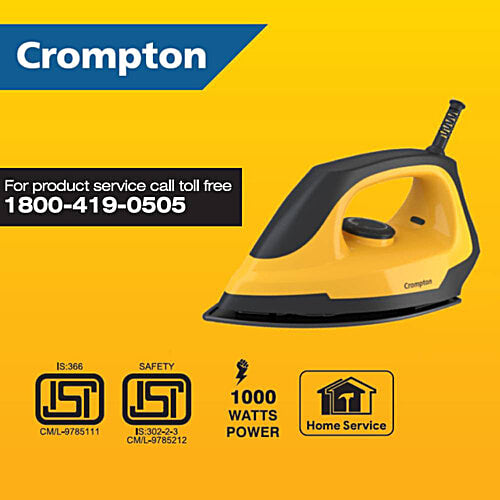 Crompton ACGEI-ERIS 1000W Dry Iron