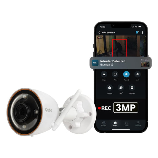 Qubo Smart Outdoor 3MP Bullet Camera