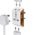 GM 6AMP 3-Pin Multiplug Travel Adapter