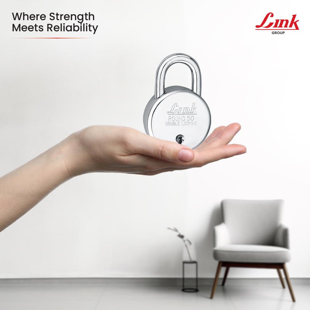 Link Locks 50mm Round Padlock