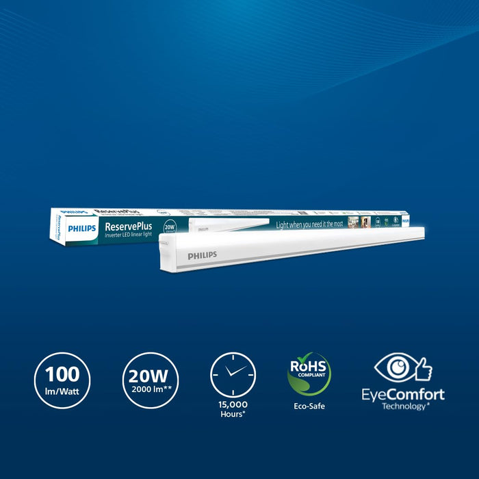 Philips 20W Emergency Inverter Batten