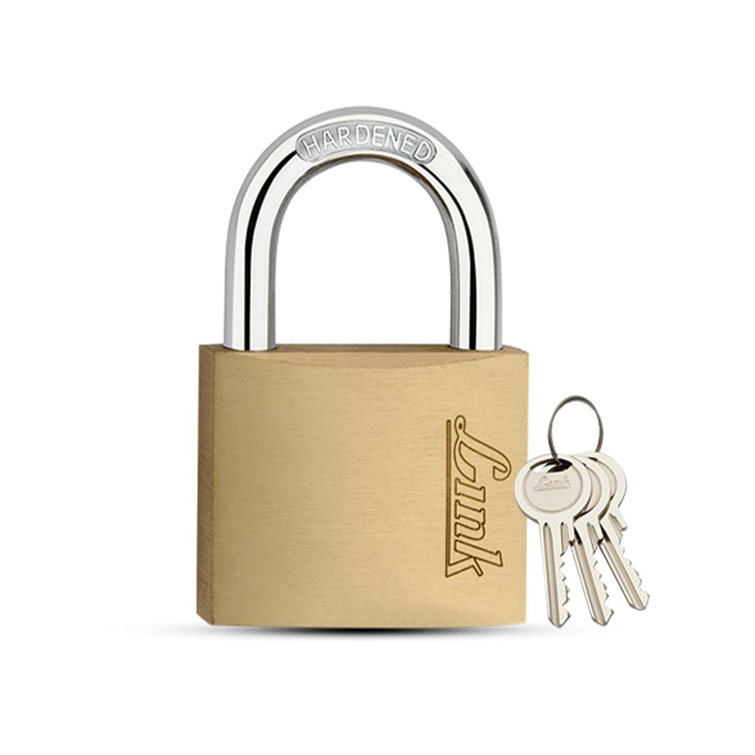 Link PT 60mm Brass Padlock