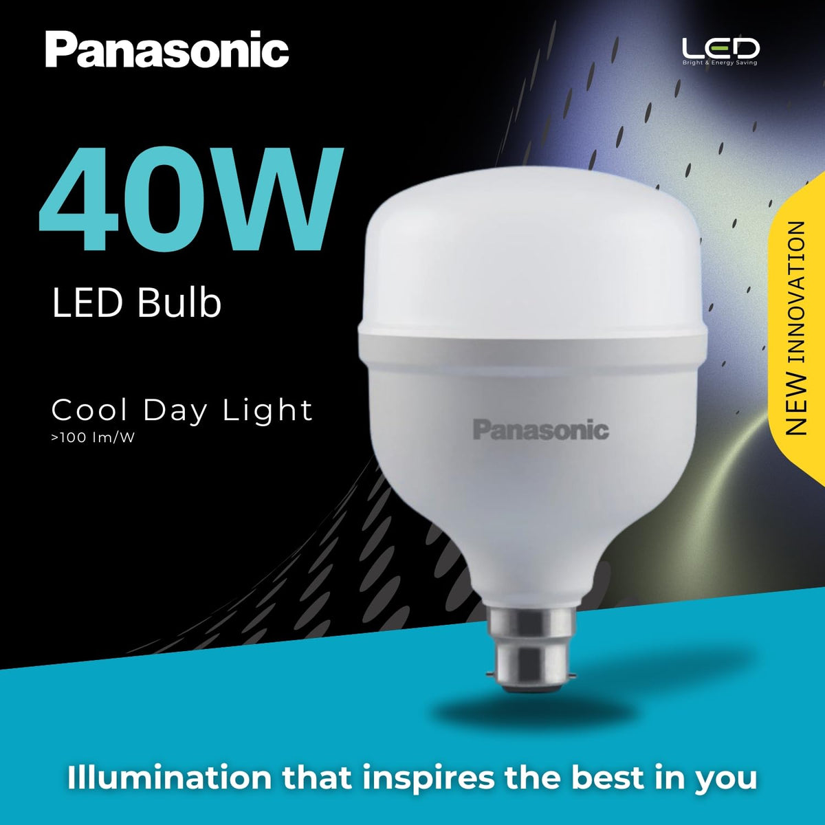 Panasonic B22 40W LED Bulb