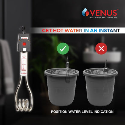 VENUS 1000W Immersion Water Heater Rod