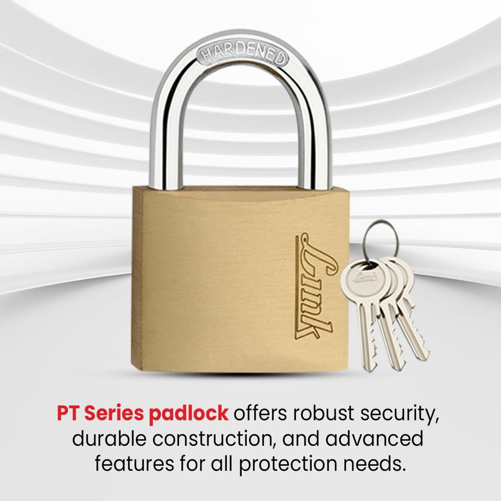 Link PT 60mm Brass Padlock