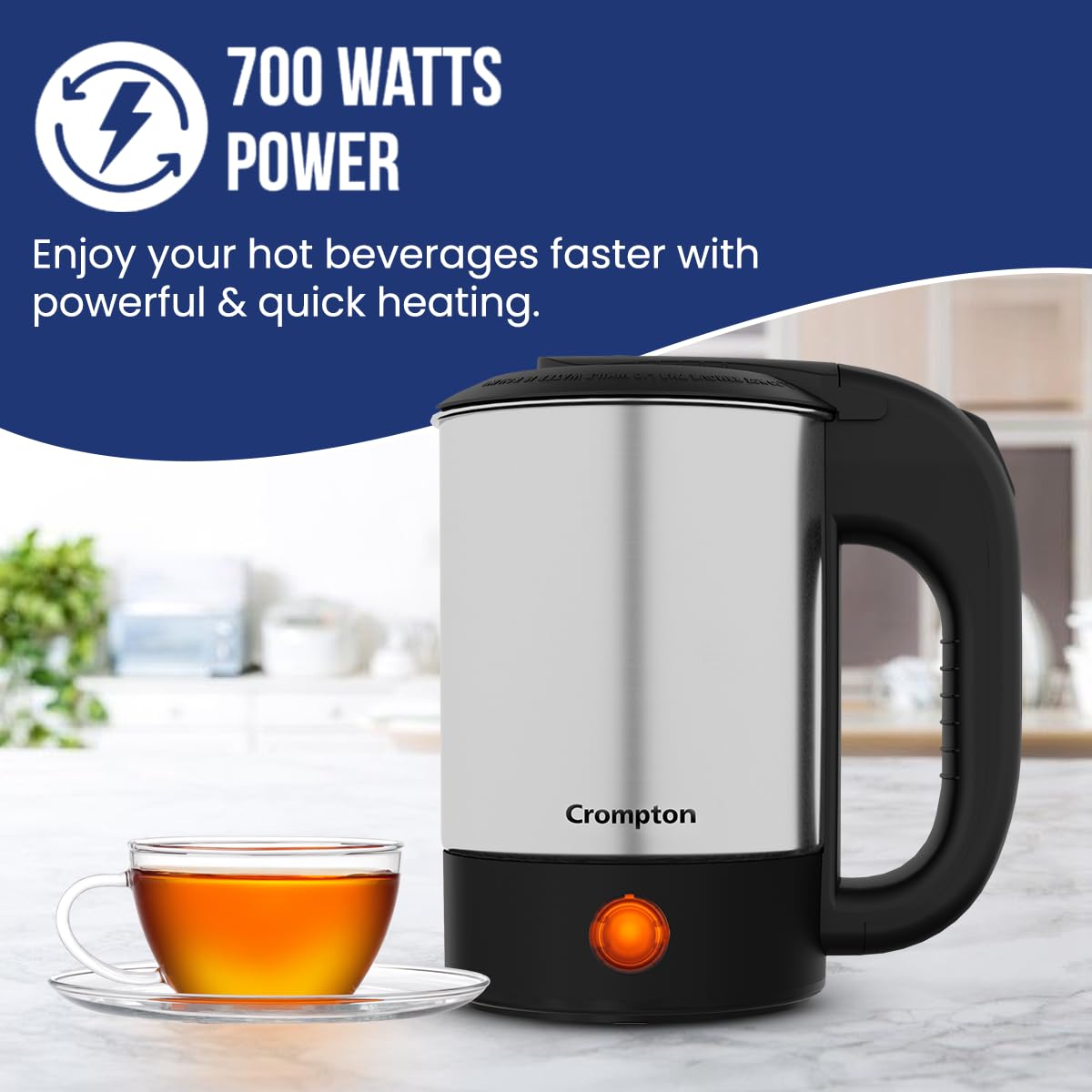 Crompton Insta Delite Mini Electric Kettle