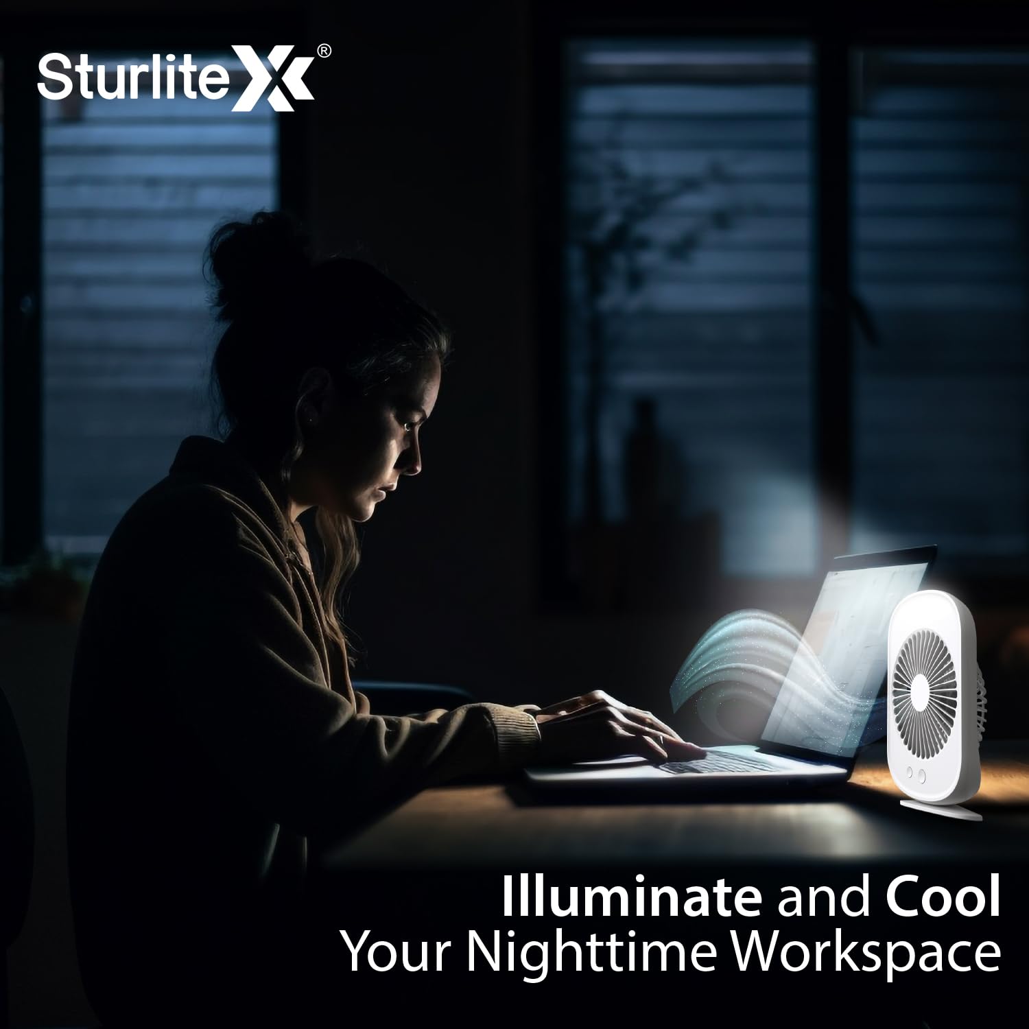 Sturlite Airify 10W Mini Portable Table Fan