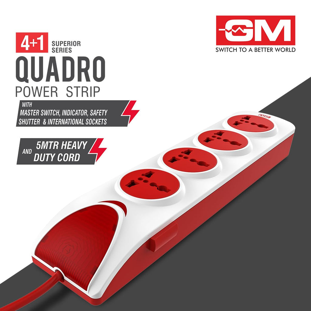 GM Quadro 3065 4+1 Power Strip