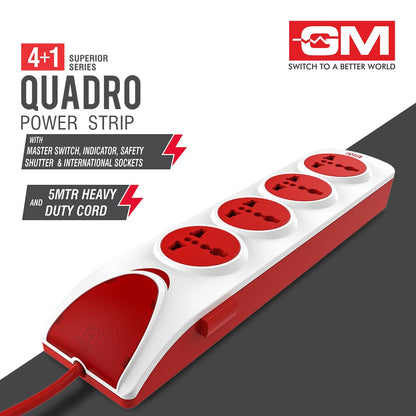 GM Quadro 3065 4+1 Power Strip