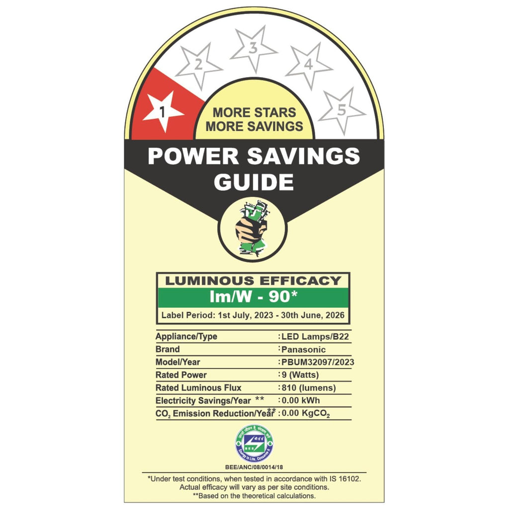 Panasonic 9W LED Bulb