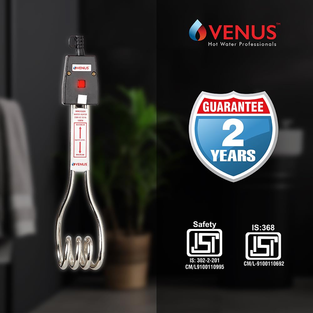 VENUS 1000W Immersion Water Heater Rod