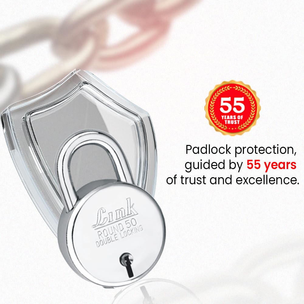 Link Locks 50mm Round Padlock