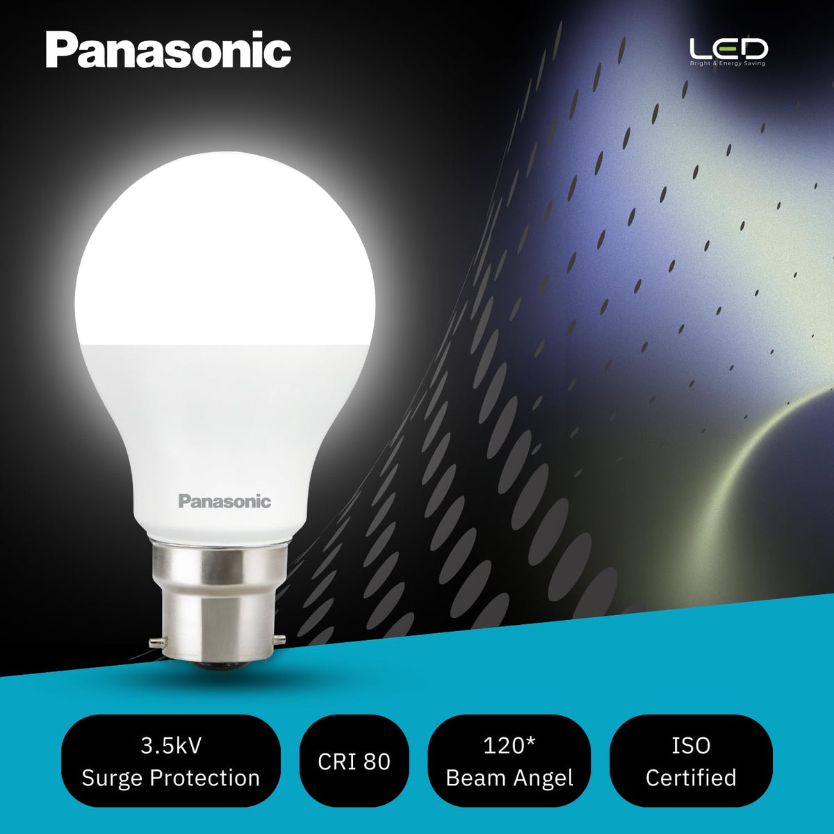 Panasonic 18W B22 LED Cool Daylight Bulb