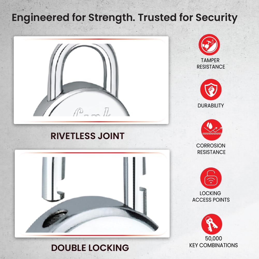 Link Locks 50mm Round Padlock