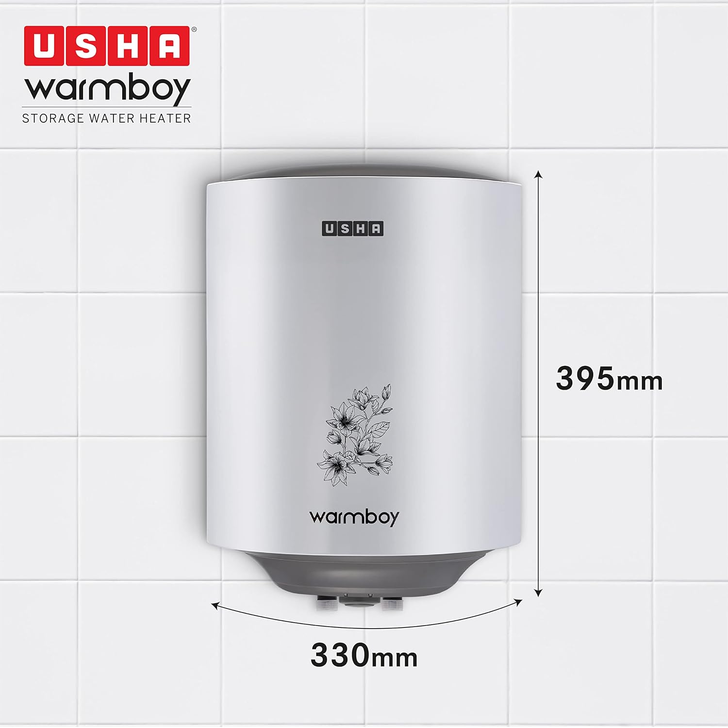 USHA Warmboy 10 Litre Storage Water Heater