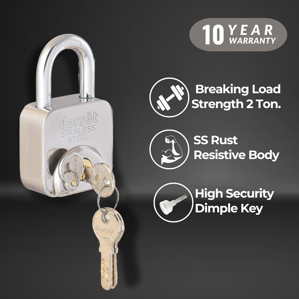 Dorset 60mm SS Padlock