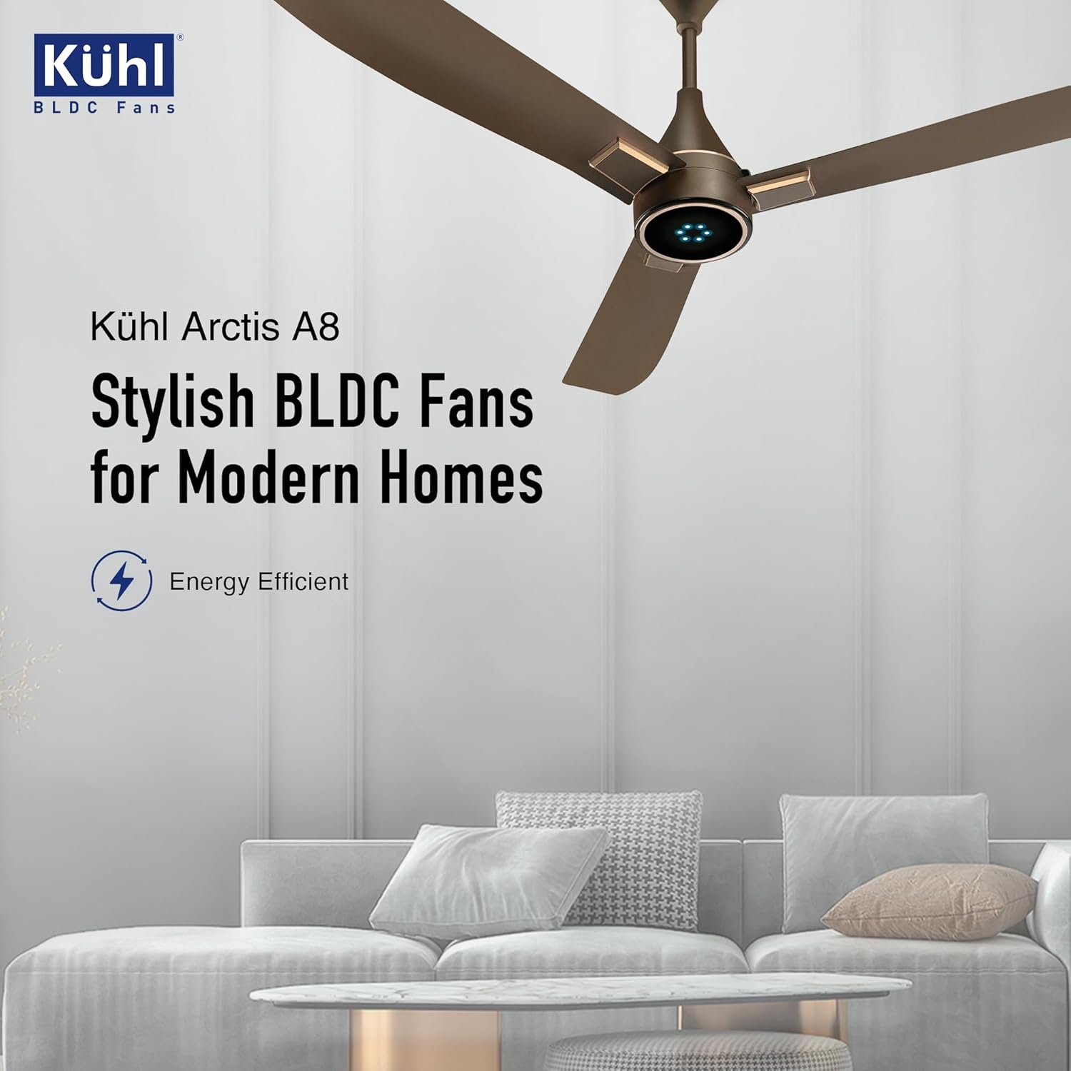 KUHL Arctis A8 1200mm BLDC Ceiling Fan