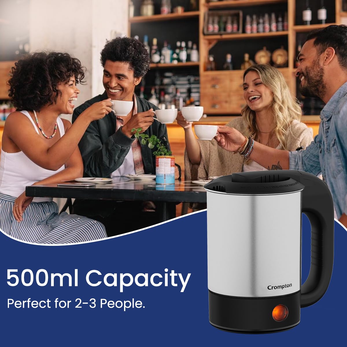 Crompton Insta Delite Mini Electric Kettle