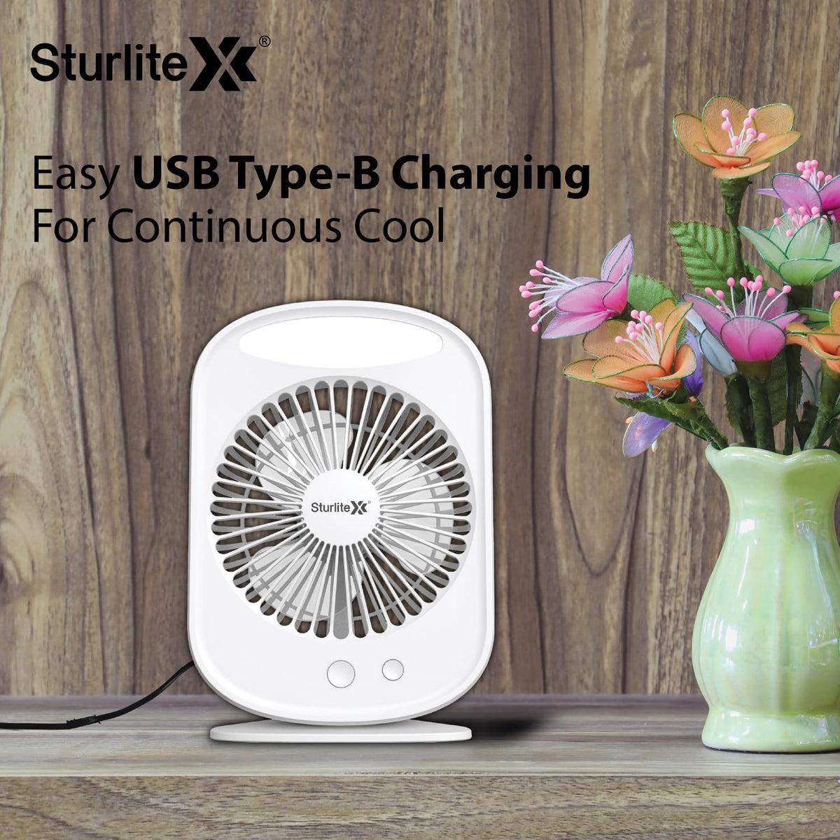 Sturlite Airify 10W Mini Portable Table Fan