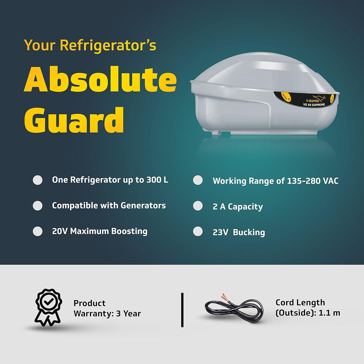 V-Guard VG 50 Supreme Stabilizer