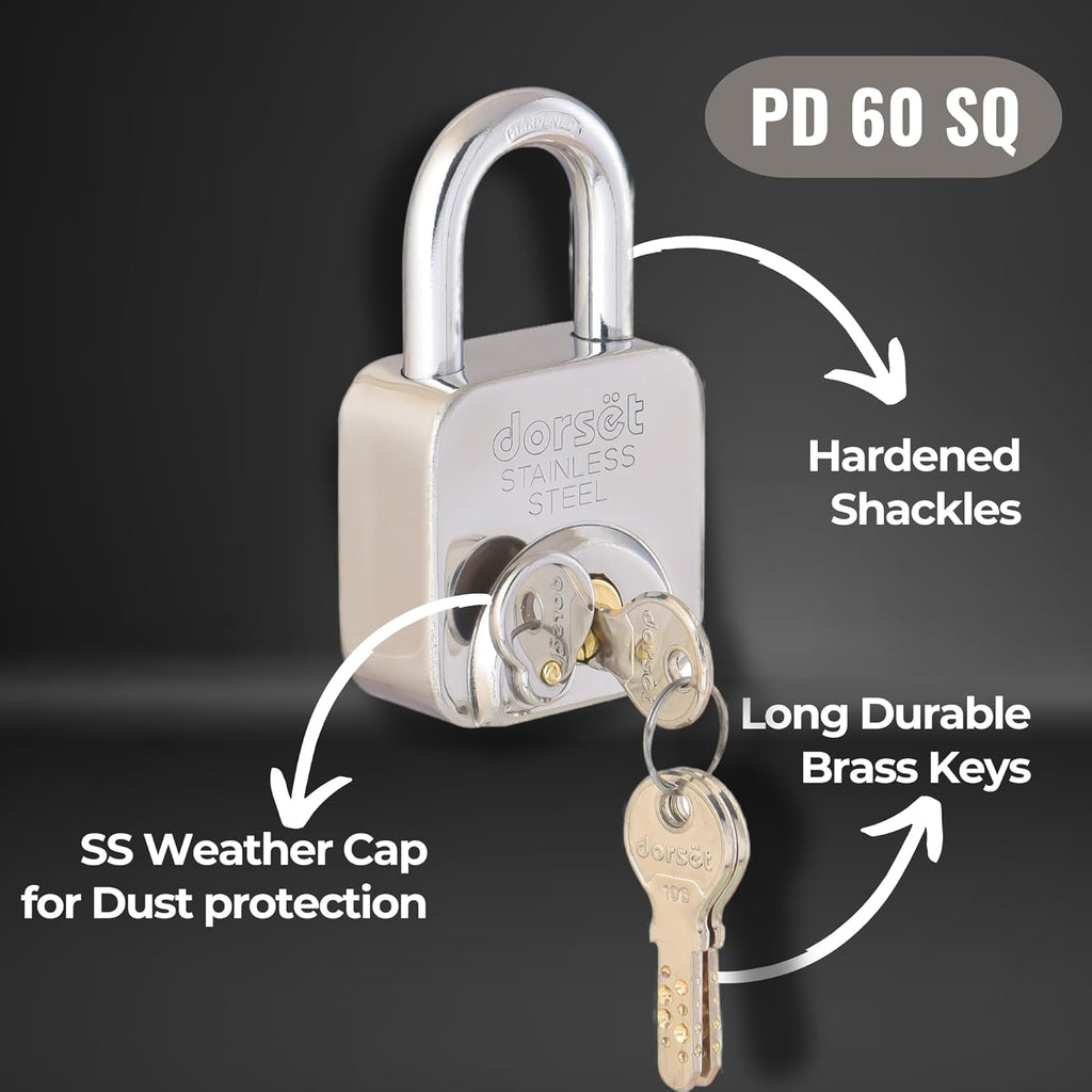 Dorset 60mm SS Padlock
