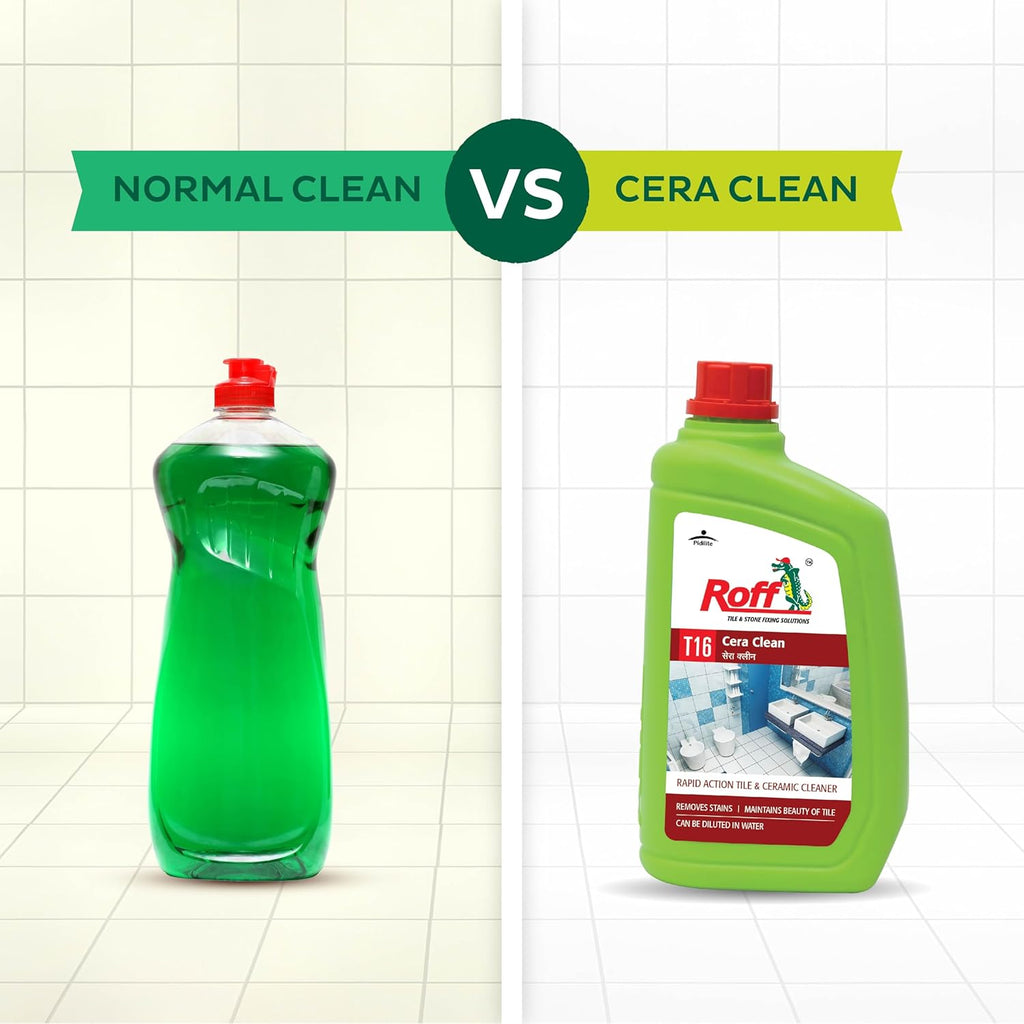 Pidilite Roff Cera Clean All Purpose Tile, Floor & Wall Cleaner 0.5 Ltr Pack of 1