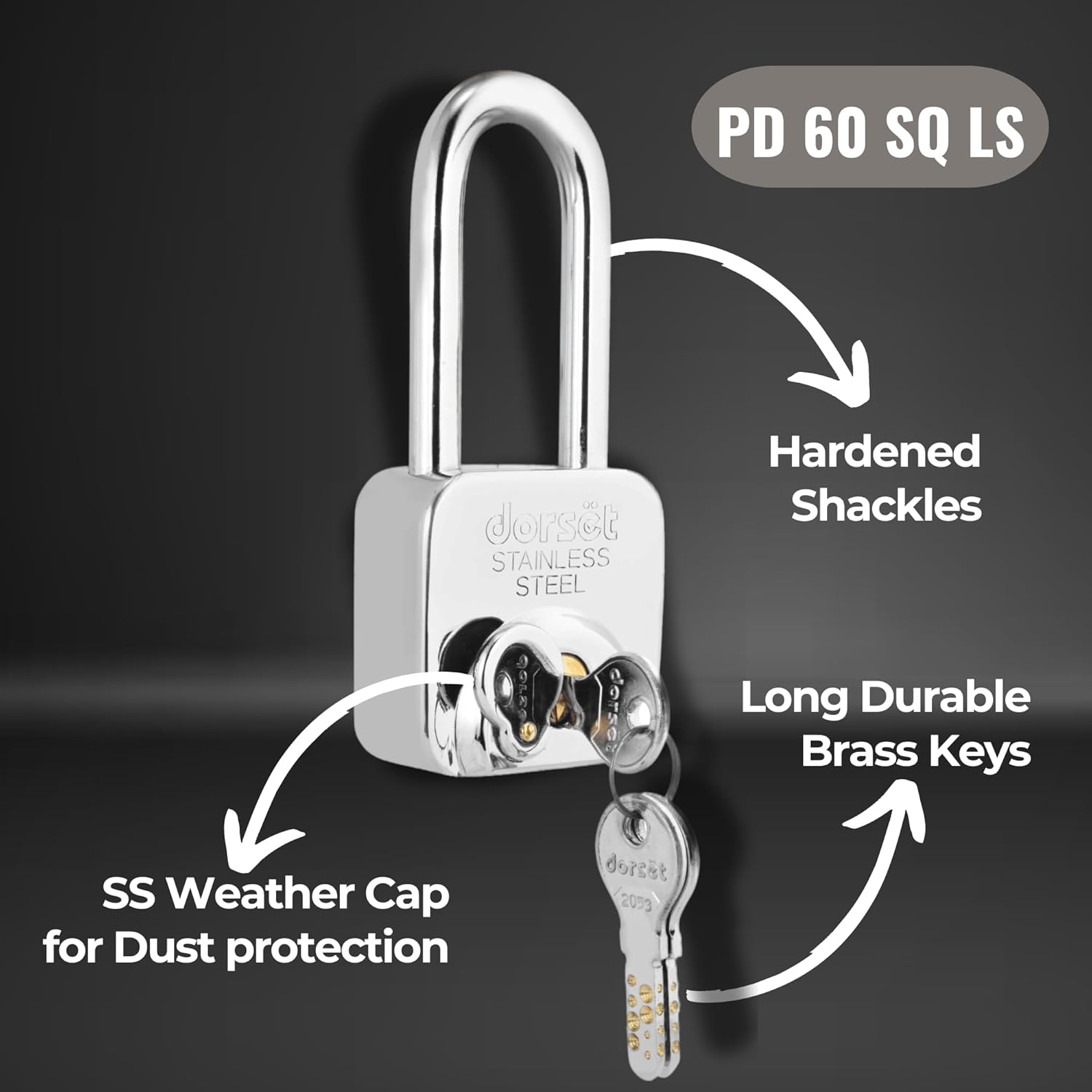 Dorset Long Shackle Padlock