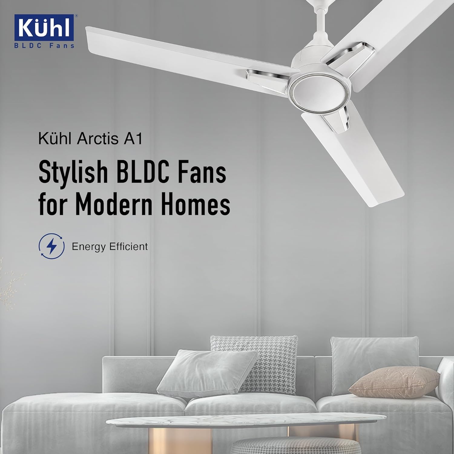 KUHL Arctis A1 600mm BLDC Ceiling Fan