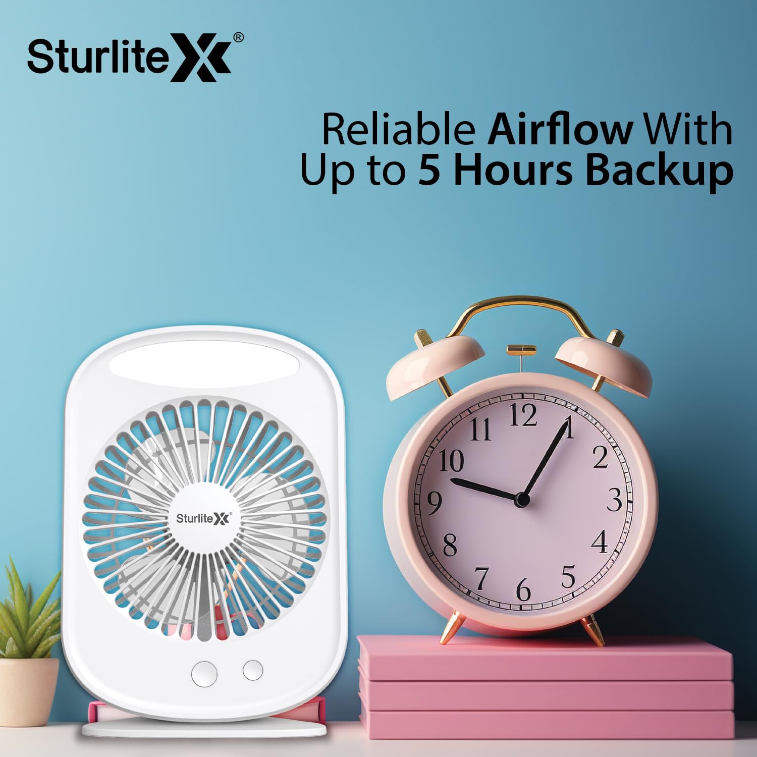 Sturlite Airify 10W Mini Portable Table Fan
