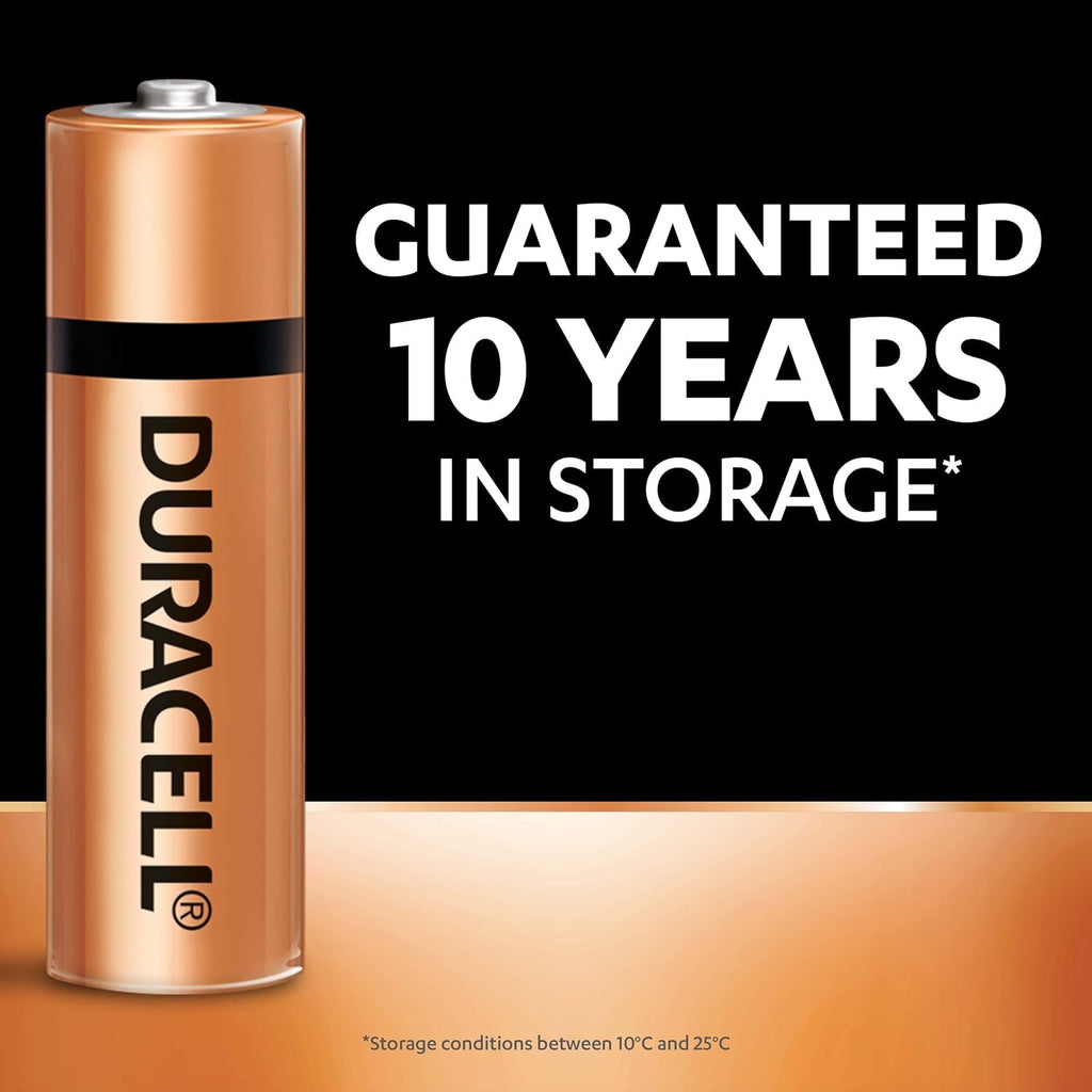 Duracell Alkaline AA Batteries - 10 Pack