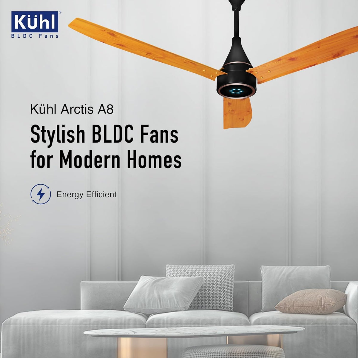 KUHL Arctis A8 1200mm BLDC Ceiling Fan