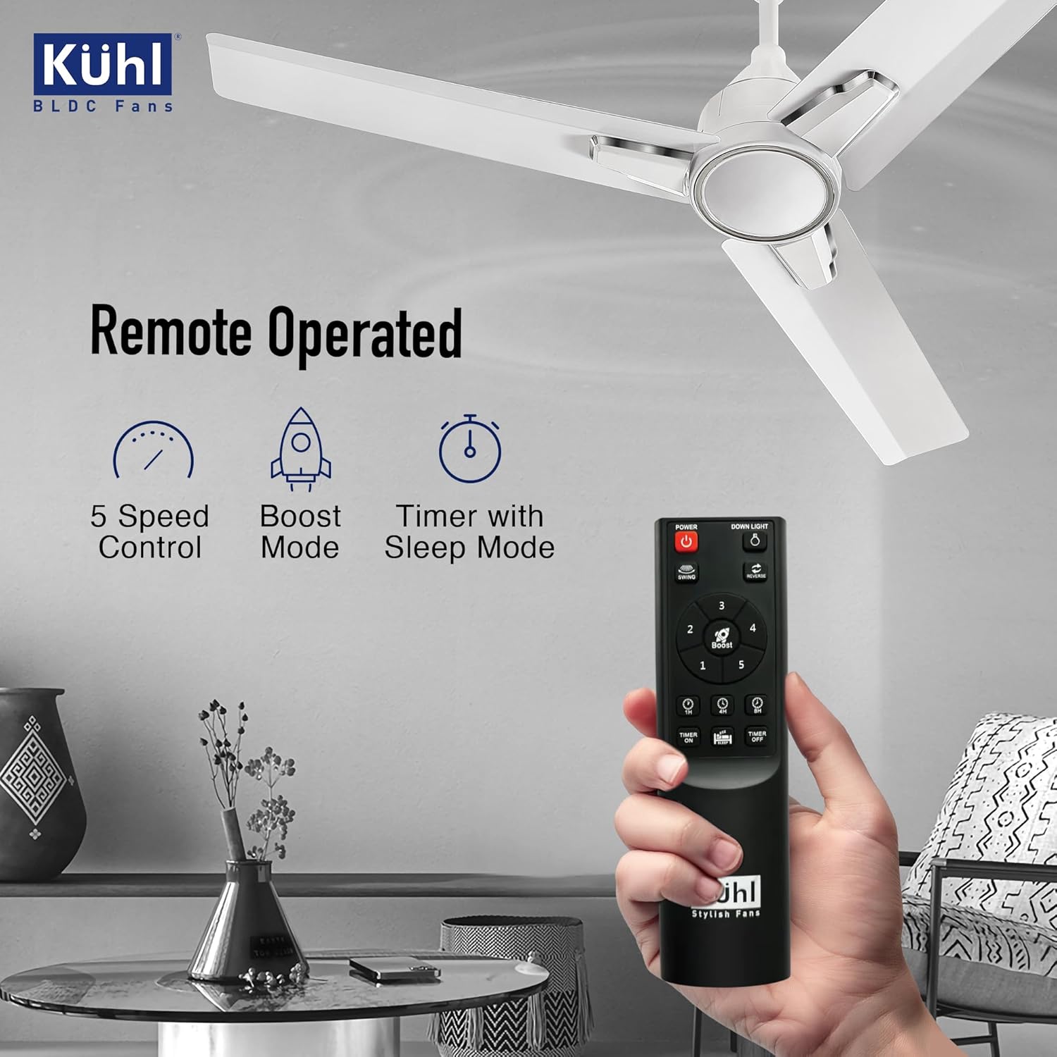 KUHL Arctis A1 600mm BLDC Ceiling Fan