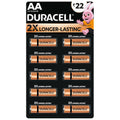 Duracell Alkaline AA Batteries - 10 Pack