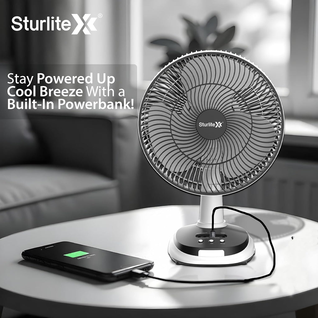 Sturlite Reno 30W Portable Table Fan