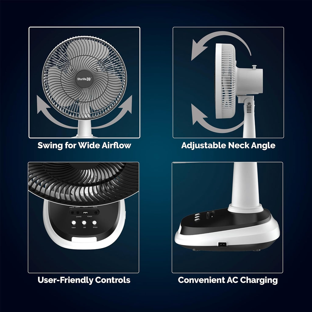 Sturlite Reno 30W Portable Table Fan
