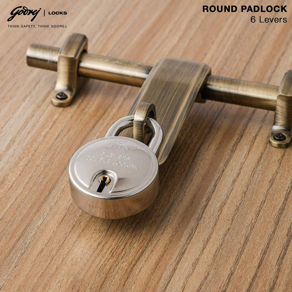 Godrej 50mm Round Padlock