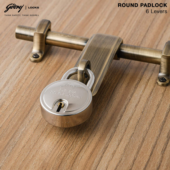 Godrej 50mm Round Padlock