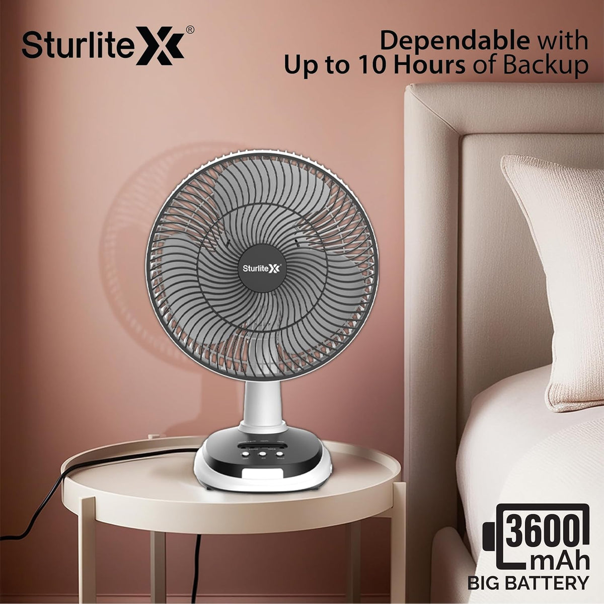 Sturlite Reno 30W Portable Table Fan