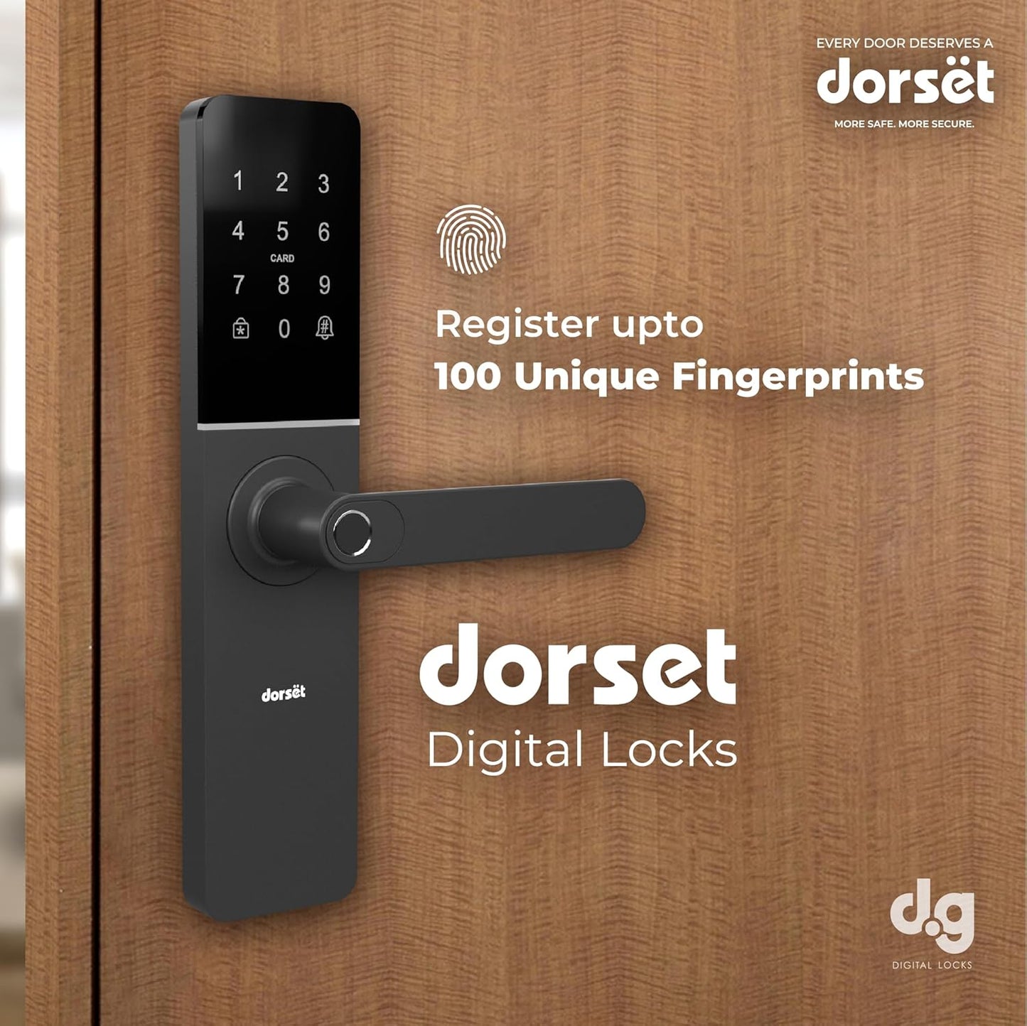 Dorset DG 104 Mortise Digital Door Lock