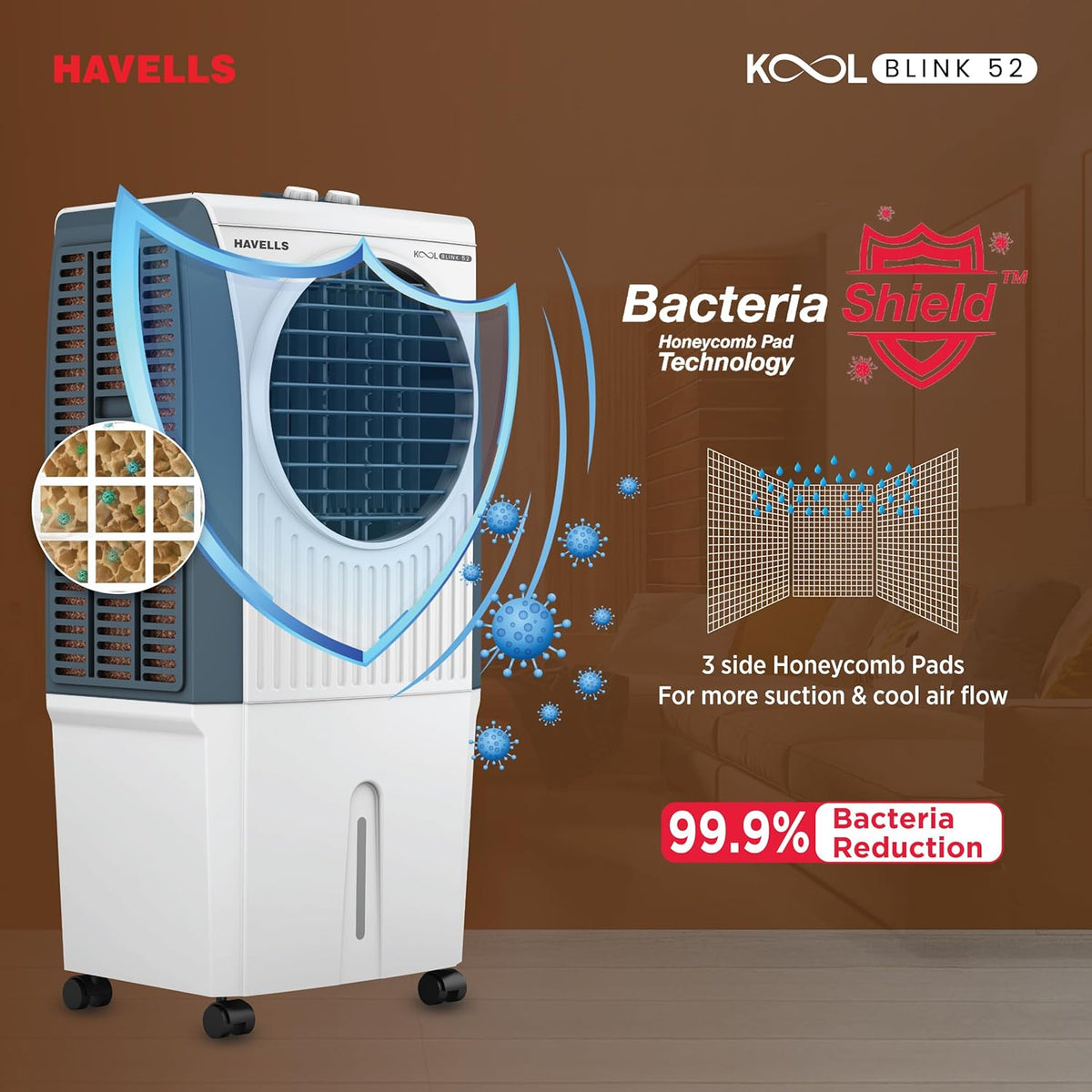 Havells KoolBlink 52 L Air Cooler for Room
