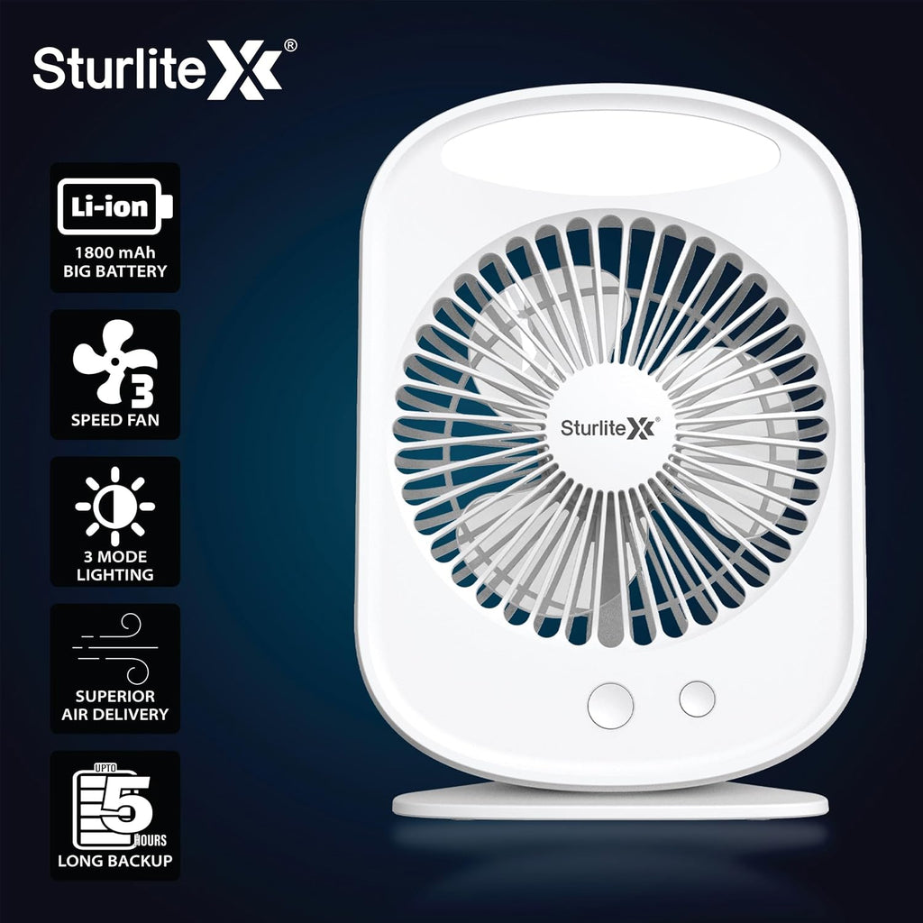 Sturlite Airify 10W Mini Portable Table Fan