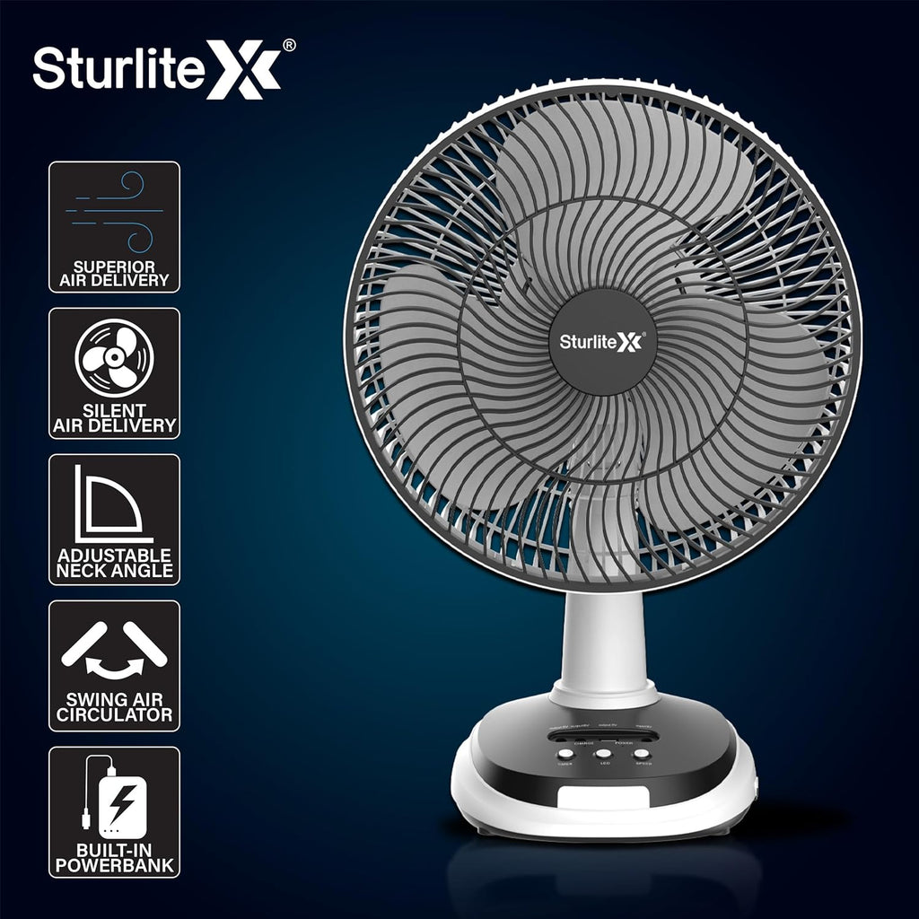 Sturlite Reno 30W Portable Table Fan