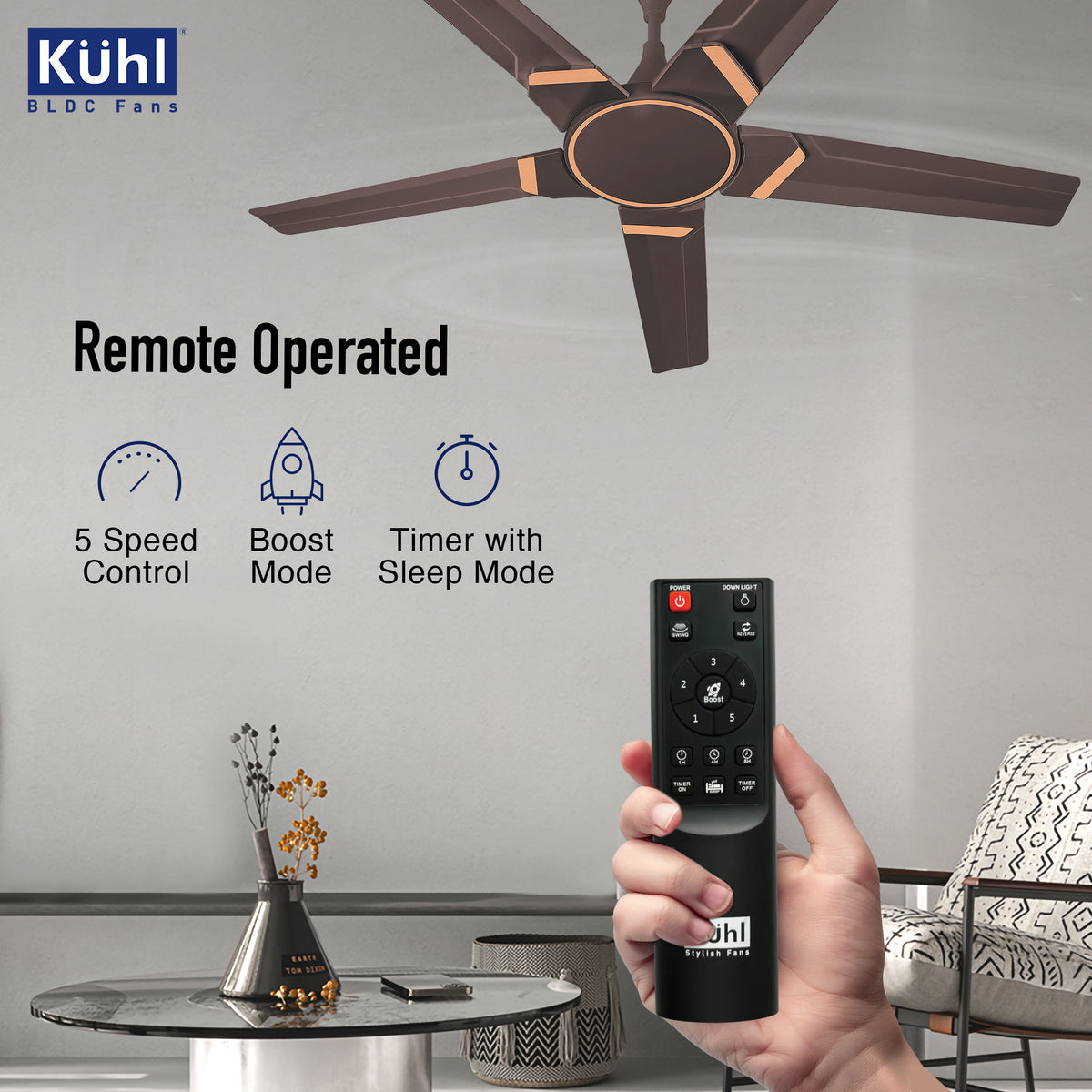 Kühl Brise Star E5 BLDC Ceiling Fan